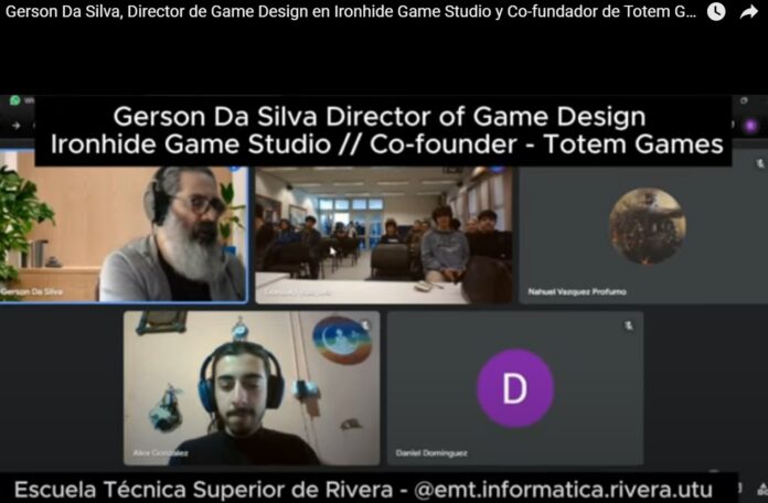 Gerson Da Silva, Director de Game Design en Ironhide Game Studio y Co-fundador de Totem Games